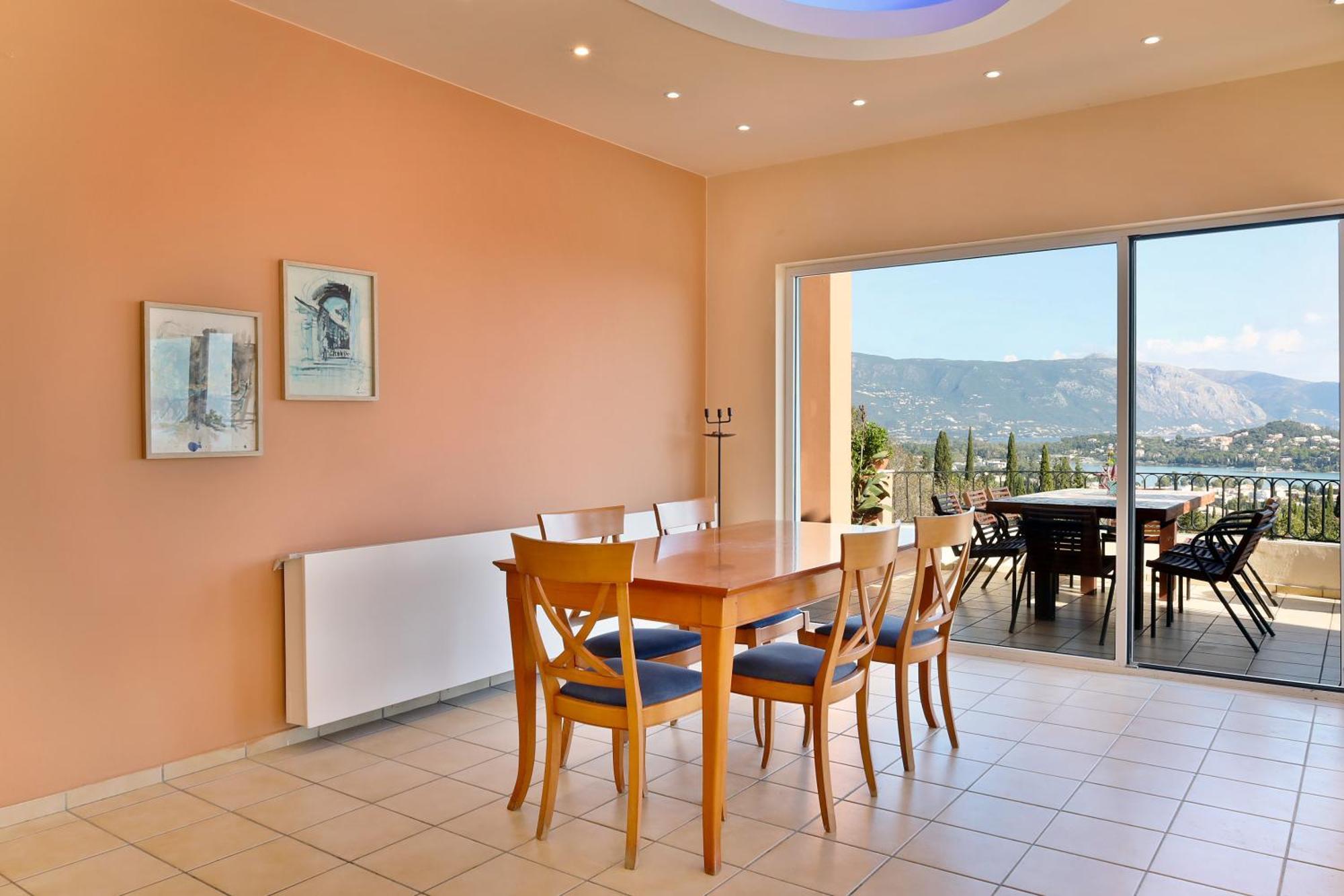 הוילה קונטואקלי Casa T With Amazing Views In Corfu מראה חיצוני תמונה