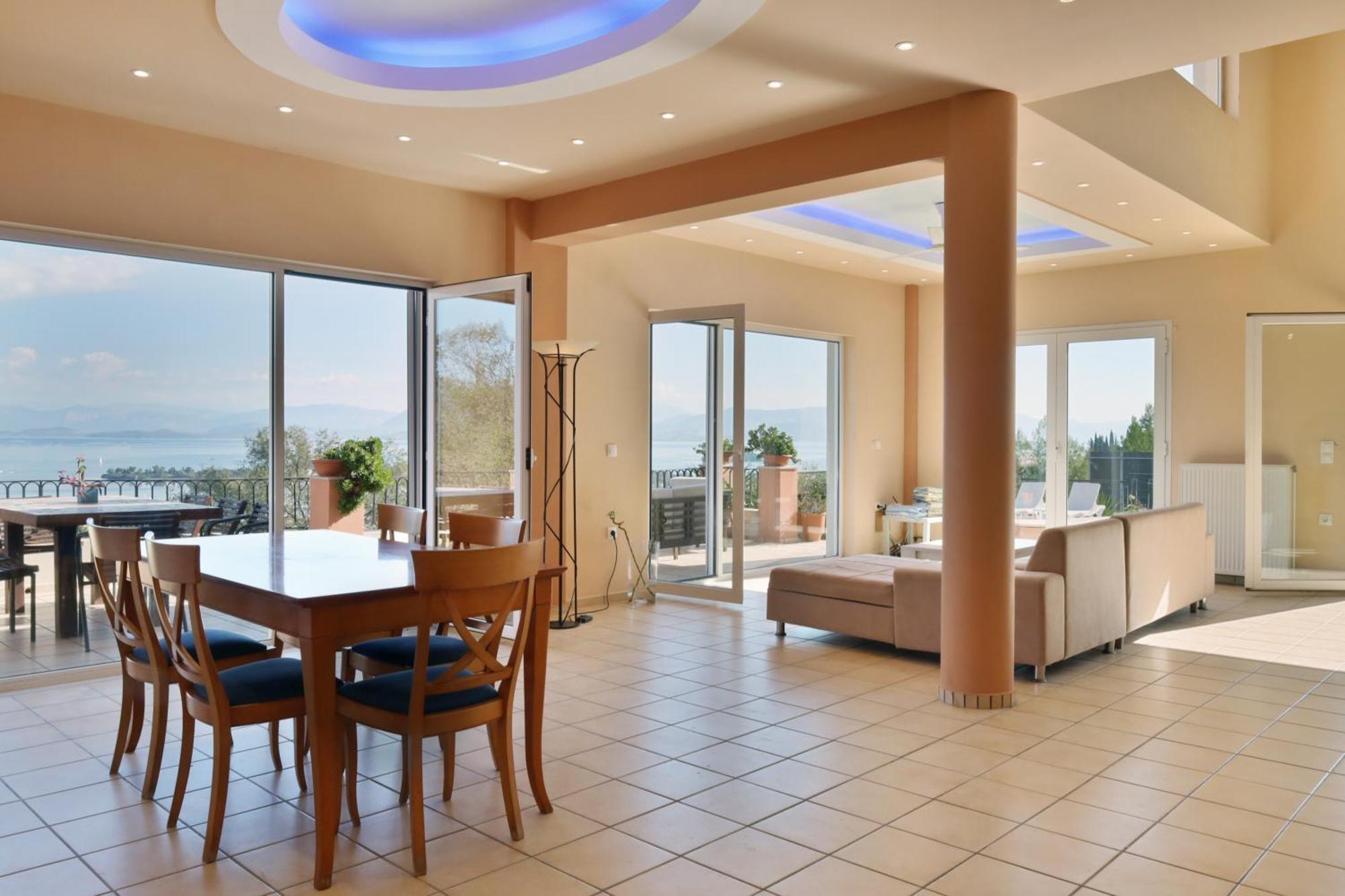 הוילה קונטואקלי Casa T With Amazing Views In Corfu מראה חיצוני תמונה