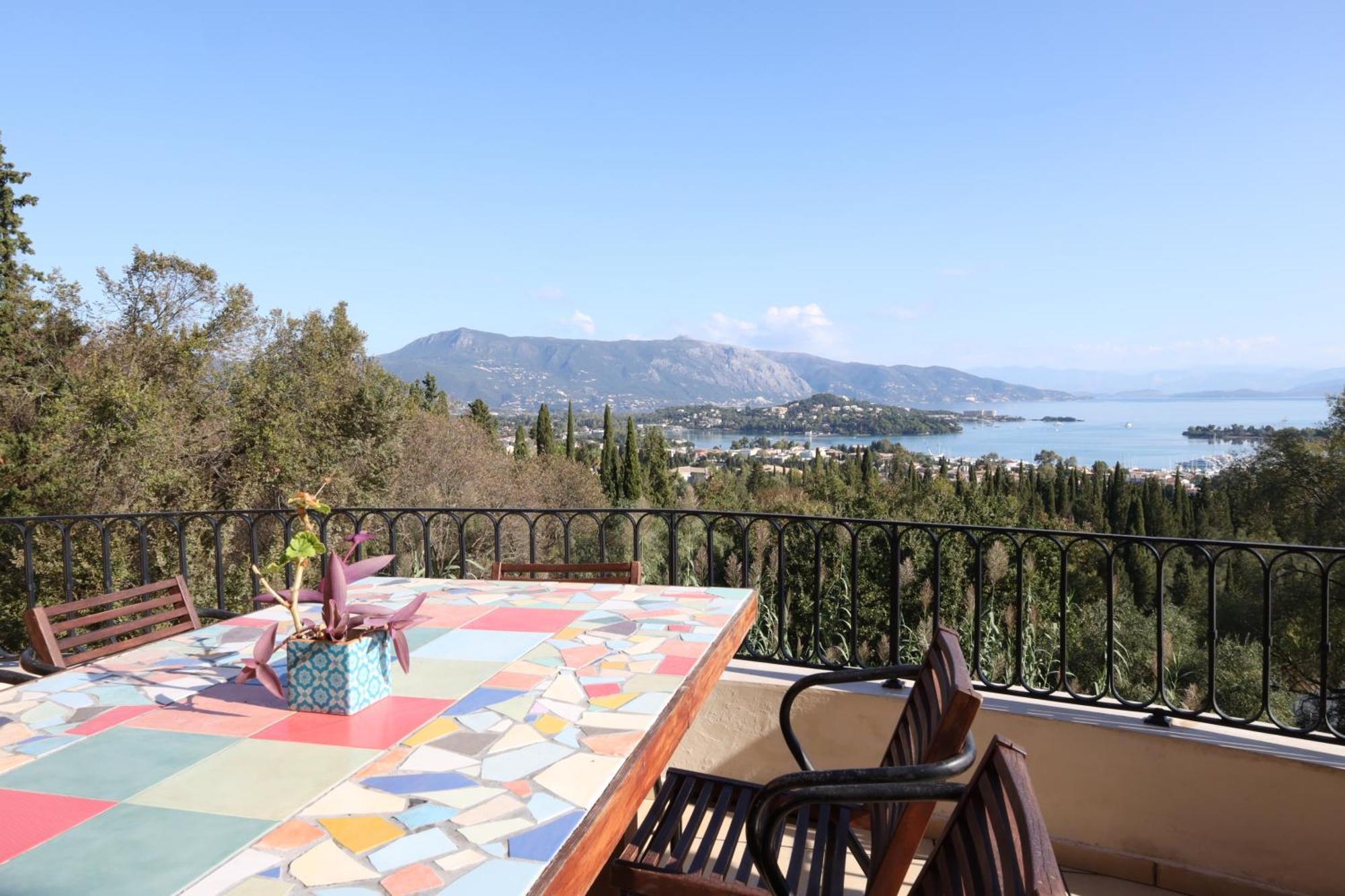 הוילה קונטואקלי Casa T With Amazing Views In Corfu מראה חיצוני תמונה